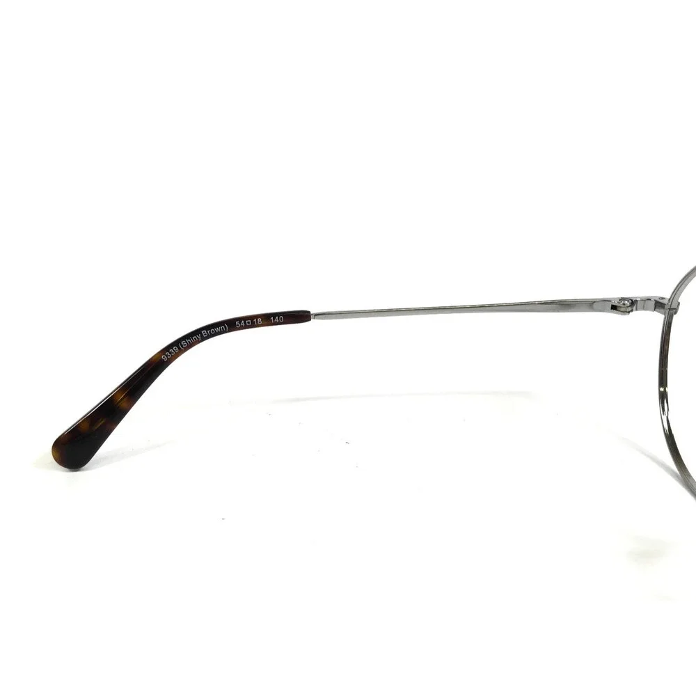 Coach Eyeglasses Frames HC5106 9339 Shiny Brown Round Wire Rim 54-18-140